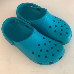 Women’s Blue Crocs-Size 10